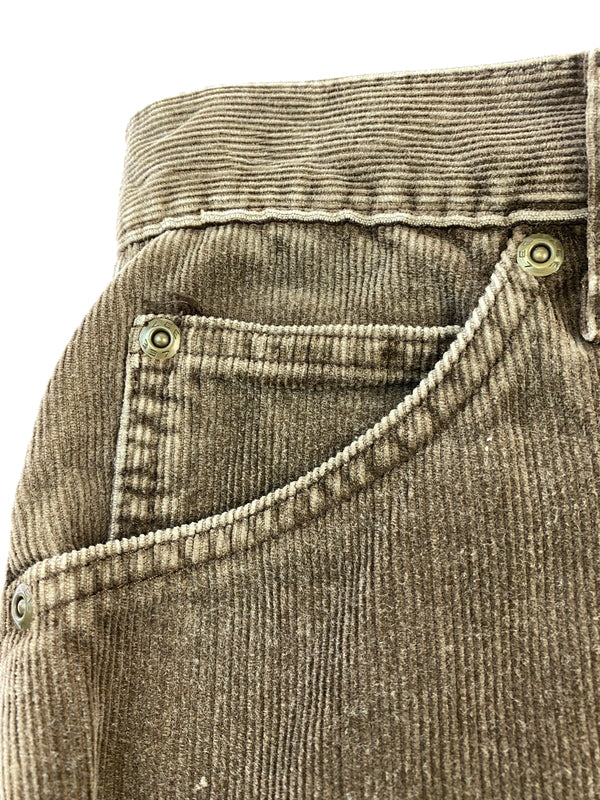 【中古品】【メンズ】 LEE CORDUROY リー コーデュロイ 0102 CORDUROY PANTS コーデュロイパンツ ボトムス 157-260727-jt-13-min サイズ：30 × 34 カラー：ブラウン 万代Net店