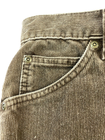 【中古品】【メンズ】 LEE CORDUROY リー コーデュロイ 0102 CORDUROY PANTS コーデュロイパンツ ボトムス 157-260727-jt-13-min サイズ：30 × 34 カラー：ブラウン 万代Net店