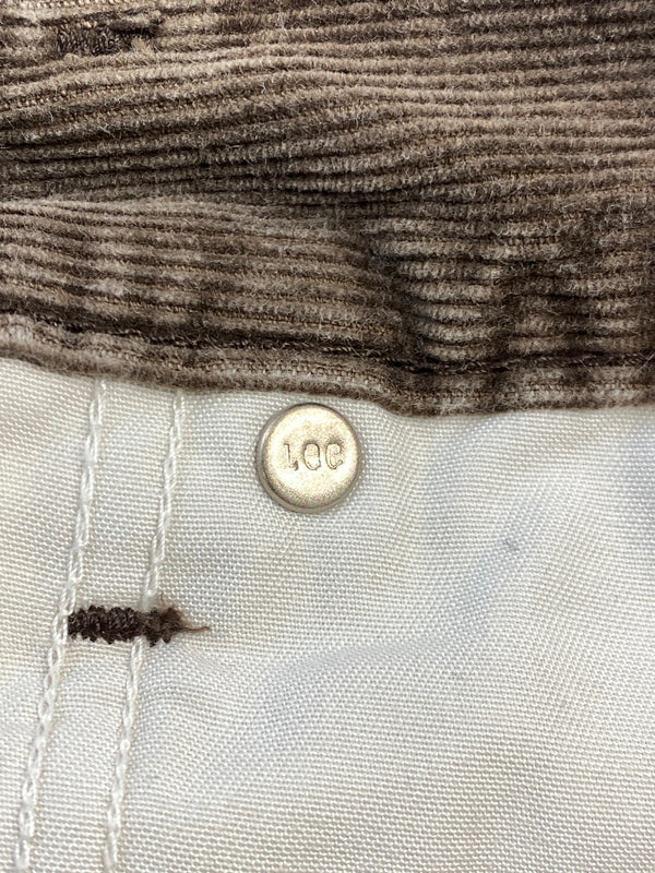 【中古品】【メンズ】 LEE CORDUROY リー コーデュロイ 0102 CORDUROY PANTS コーデュロイパンツ ボトムス 157-260727-jt-13-min サイズ：30 × 34 カラー：ブラウン 万代Net店