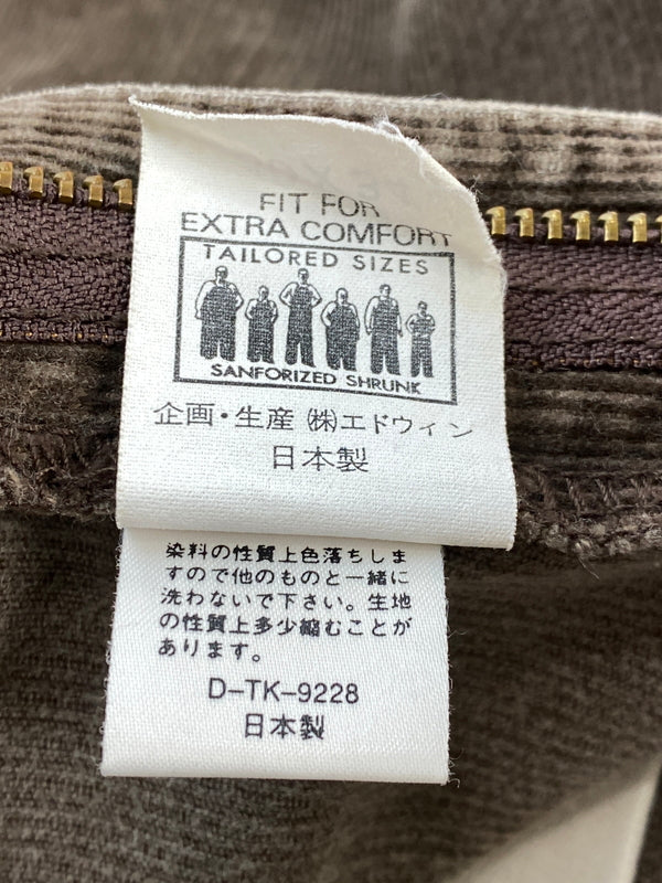 【中古品】【メンズ】 LEE CORDUROY リー コーデュロイ 0102 CORDUROY PANTS コーデュロイパンツ ボトムス 157-260727-jt-13-min サイズ：30 × 34 カラー：ブラウン 万代Net店