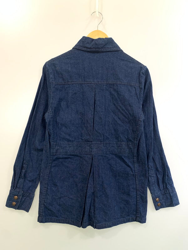 【中古品】【メンズ】 EDWIN エドウィン 70's 70年代 ブッシュジャケット ヴィンテージ アウター 146-260319-SH-32-min サイズ：M カラー：インディゴ 万代Net店