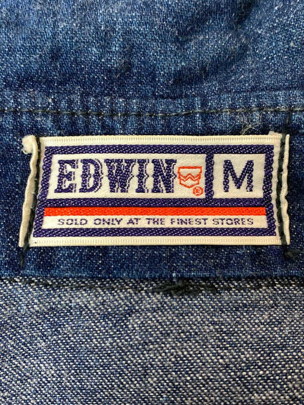 【中古品】【メンズ】 EDWIN エドウィン 70's 70年代 ブッシュジャケット ヴィンテージ アウター 146-260319-SH-32-min サイズ：M カラー：インディゴ 万代Net店