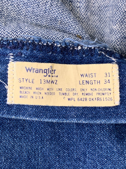 【中古品】【メンズ】 Wrangler ラングラー 70'S 13MWZ DENIM PANTS デニムパンツ ボトムス 157-260208-AS-28-min サイズ：W31L34 カラー：ブルー 万代Net店
