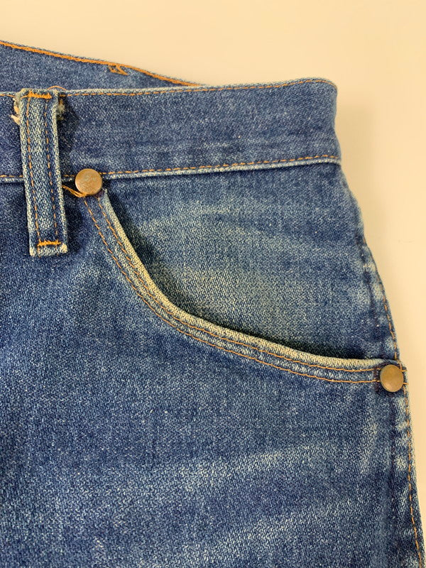 【中古品】【メンズ】 Wrangler ラングラー 70'S 13MWZ DENIM PANTS デニムパンツ ボトムス 157-260208-AS-28-min サイズ：W31L34 カラー：ブルー 万代Net店
