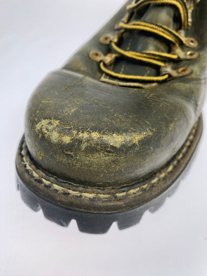 【現状渡し品】【メンズ】 HERMAN SURVIVOR ROGGER BOOTS ハーマンサバイイバー ロガーブーツ 靴 164-260210-yn-10-min サイズ：11 カラー：ダークグリーン 万代Net店