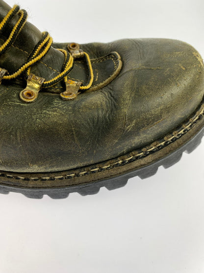 【現状渡し品】【メンズ】 HERMAN SURVIVOR ROGGER BOOTS ハーマンサバイイバー ロガーブーツ 靴 164-260210-yn-10-min サイズ：11 カラー：ダークグリーン 万代Net店