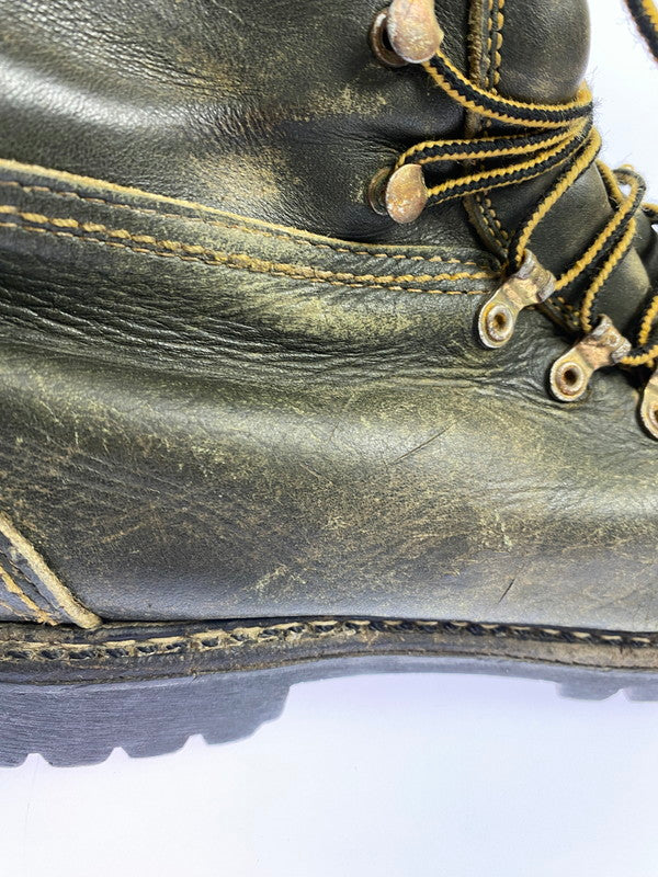 【現状渡し品】【メンズ】 HERMAN SURVIVOR ROGGER BOOTS ハーマンサバイイバー ロガーブーツ 靴 164-260210-yn-10-min サイズ：11 カラー：ダークグリーン 万代Net店