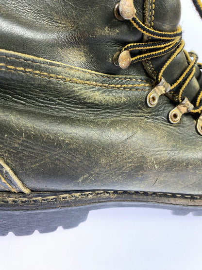 【現状渡し品】【メンズ】 HERMAN SURVIVOR ROGGER BOOTS ハーマンサバイイバー ロガーブーツ 靴 164-260210-yn-10-min サイズ：11 カラー：ダークグリーン 万代Net店