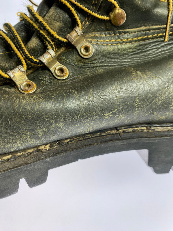 【現状渡し品】【メンズ】 HERMAN SURVIVOR ROGGER BOOTS ハーマンサバイイバー ロガーブーツ 靴 164-260210-yn-10-min サイズ：11 カラー：ダークグリーン 万代Net店