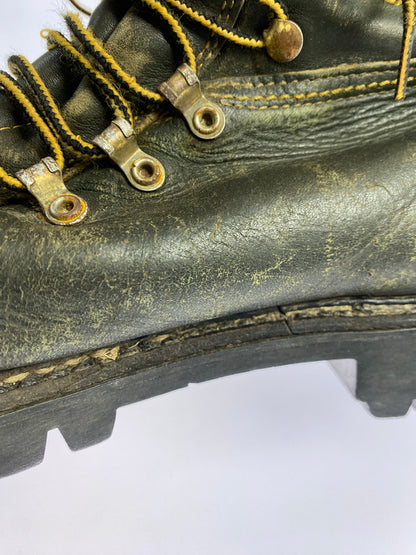【現状渡し品】【メンズ】 HERMAN SURVIVOR ROGGER BOOTS ハーマンサバイイバー ロガーブーツ 靴 164-260210-yn-10-min サイズ：11 カラー：ダークグリーン 万代Net店