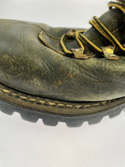 【現状渡し品】【メンズ】 HERMAN SURVIVOR ROGGER BOOTS ハーマンサバイイバー ロガーブーツ 靴 164-260210-yn-10-min サイズ：11 カラー：ダークグリーン 万代Net店