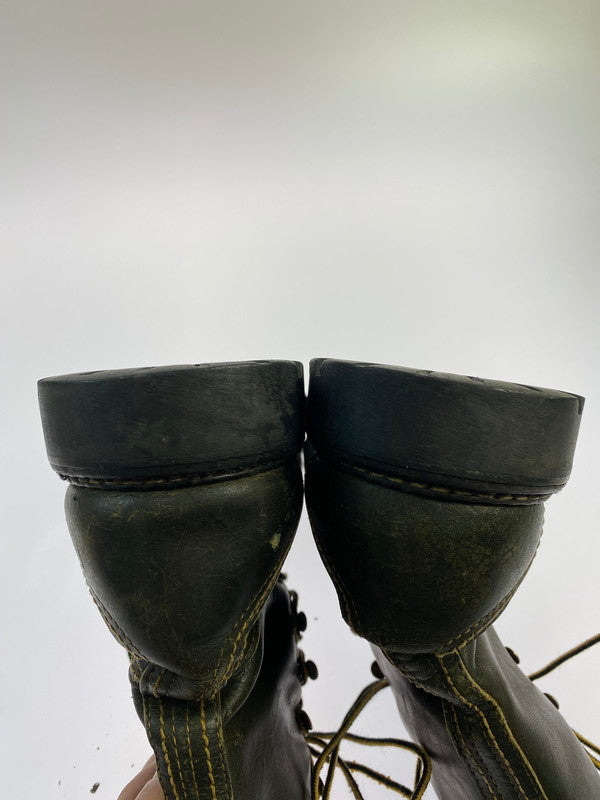 【現状渡し品】【メンズ】 HERMAN SURVIVOR ROGGER BOOTS ハーマンサバイイバー ロガーブーツ 靴 164-260210-yn-10-min サイズ：11 カラー：ダークグリーン 万代Net店