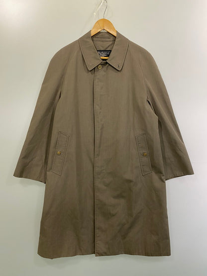 【中古品】【メンズ】 Burberrys バーバリーズ ステンカラーコート 70'S メンズ アウター ロングコート 141-260213-em-17-min サイズ：L カラー：ブラウン系 万代Net店