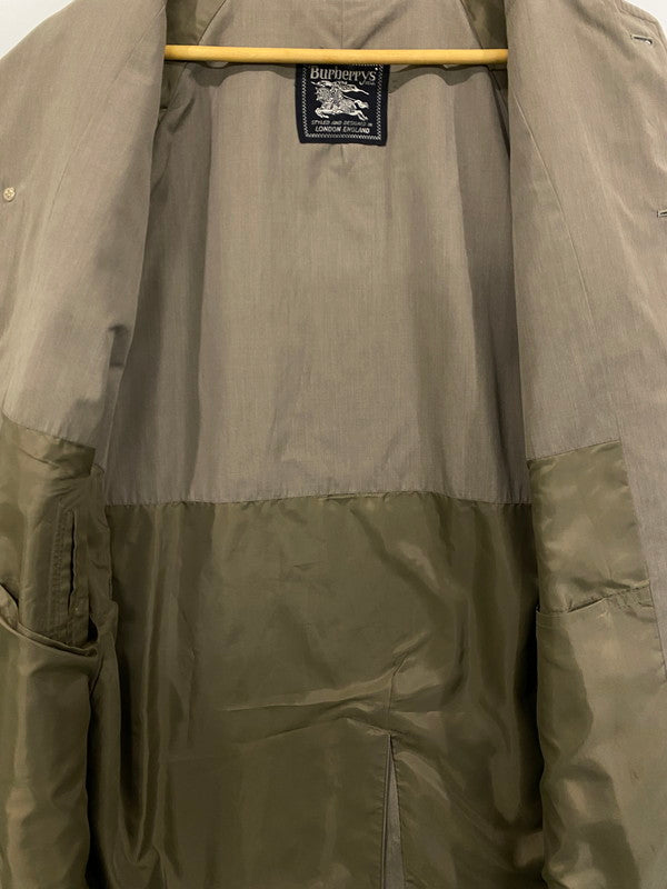 【中古品】【メンズ】 Burberrys バーバリーズ ステンカラーコート 70'S メンズ アウター ロングコート 141-260213-em-17-min サイズ：L カラー：ブラウン系 万代Net店