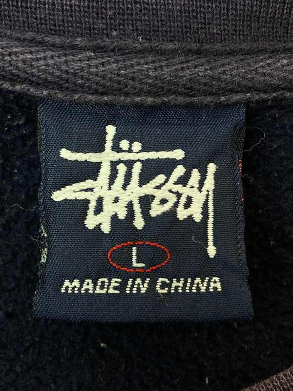 【現状渡し品】【メンズ】 OLD STUSSY 90's DRAGON SWEATSHIRT オールドステューシー 90年代 スウェットシャツ トレーナー トップス 142-260210-yn-34-min サイズ：L カラー：パープル 万代Net店