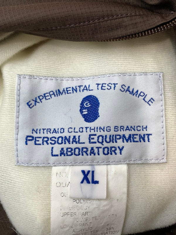 【中古品】【メンズ】 nitraid ナイトレイド REVERSIBLE JACKET リバーシブルジャケット 142-260320-zi-04-min サイズ：XL カラー：ベージュ/ブラウン系 万代Net店