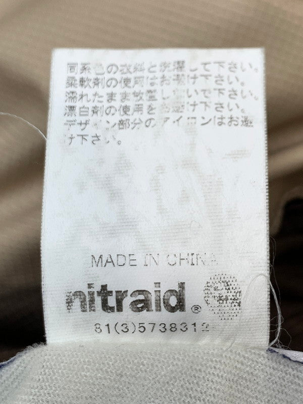 【中古品】【メンズ】 nitraid ナイトレイド REVERSIBLE JACKET リバーシブルジャケット 142-260320-zi-04-min サイズ：XL カラー：ベージュ/ブラウン系 万代Net店