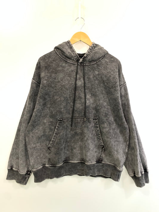 【中古品】【メンズ】 MAISON SPECIAL メゾン スペシャル 11232411322 CHEMICAL OVER-DYE HEAVY-WEIGHT SWEAT PRIME-OVER PULLOVER HOODIE プルオーバーフーディ 141-260320-zi-05-min サイズ：01 カラー：グレー 万代Net店