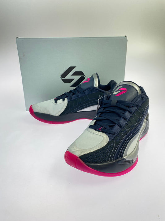【中古美品】【メンズ】 NIKE ナイキ JORDAN LUKA 4 PF HF0824-400 ジョーダン ルカ スニーカー 靴 160-260210-yn-04-min サイズ：27.5cm US9.5 カラー：DARK OBSIDIAN/METALLIC SILVER 万代Net店