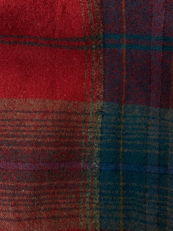 【中古品】【メンズ】 PENDLETON ペンドルトン 70's WESTERN OMBRE CHECK SHIRT 70年代 ウェスタン オンブレ チェック シャツ 長袖シャツ トップス 146-260210-yn-32-min サイズ：M カラー：ワインレッド 万代Net店