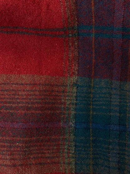 【中古品】【メンズ】 PENDLETON ペンドルトン 70's WESTERN OMBRE CHECK SHIRT 70年代 ウェスタン オンブレ チェック シャツ 長袖シャツ トップス 146-260210-yn-32-min サイズ：M カラー：ワインレッド 万代Net店