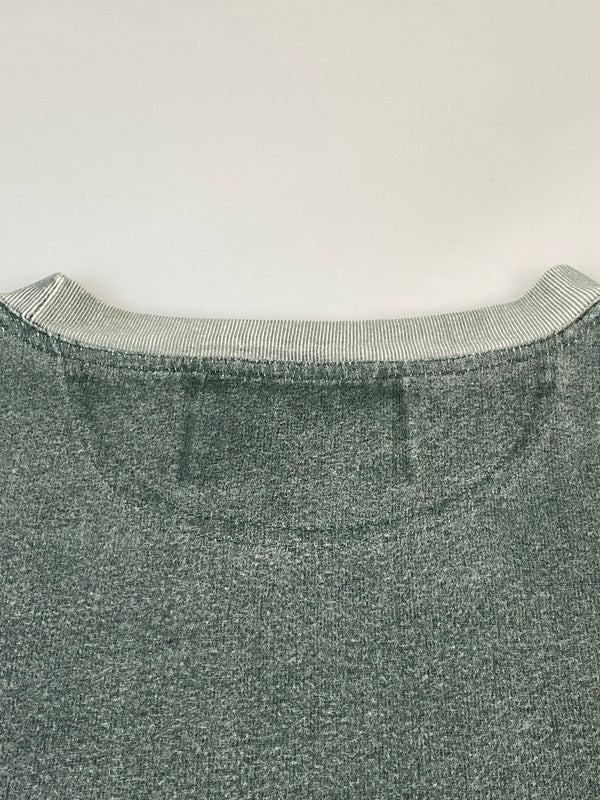 【中古品】【メンズ】 OVER PRINT L/S TEE 163516 オーバープリント ロングスリーブ Tシャツ 長袖 トップス 145-260704-hu-55-min サイズ：S カラー：グレー系 万代Net店