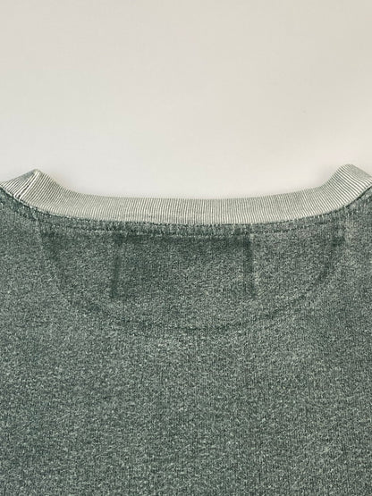 【中古品】【メンズ】 OVER PRINT L/S TEE 163516 オーバープリント ロングスリーブ Tシャツ 長袖 トップス 145-260704-hu-55-min サイズ：S カラー：グレー系 万代Net店