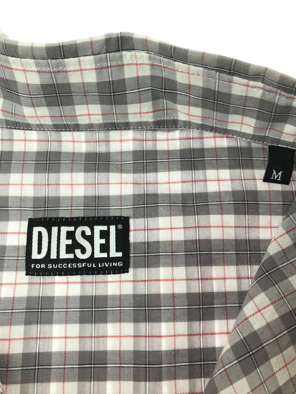 【中古品】【メンズ】 DIESEL ディーゼル S-DOUBLER ロングスリーブ 長袖シャツ トップス 141-260522-rt-16-tagh サイズ：M カラー：グレー 万代Net店