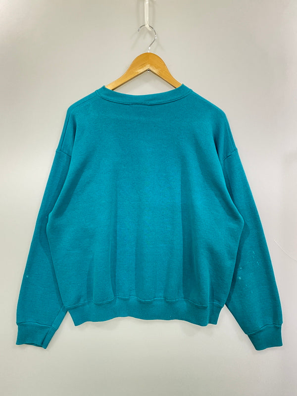 【現状渡し品】【メンズ】 JOSTENS ジャスティンず MIAMI DOLPHINS L/S SWEAT SHIRT スウェットシャツ トレーナー トップス 146-260715-yn-30-min サイズ：L カラー：グリーン系 万代Net店