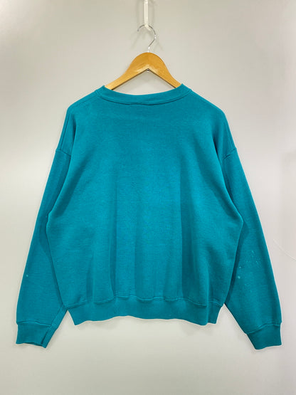 【現状渡し品】【メンズ】 JOSTENS ジャスティンず MIAMI DOLPHINS L/S SWEAT SHIRT スウェットシャツ トレーナー トップス 146-260715-yn-30-min サイズ：L カラー：グリーン系 万代Net店
