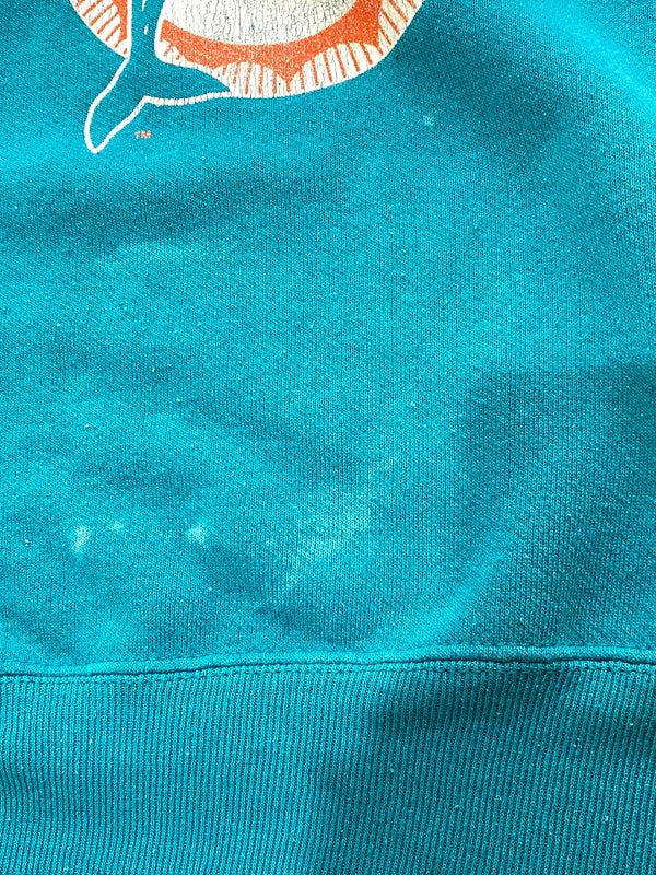 【現状渡し品】【メンズ】 JOSTENS ジャスティンず MIAMI DOLPHINS L/S SWEAT SHIRT スウェットシャツ トレーナー トップス 146-260715-yn-30-min サイズ：L カラー：グリーン系 万代Net店
