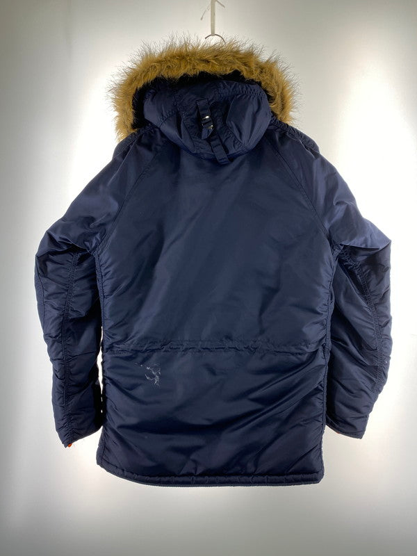 【中古品】【メンズ】 ALPHA INDUSTRIES アルファ インダストリーズ N-3B FLIGHT JACKET MIL A-37920 N-3B フライトジャケット アウター 145-260211-kk-37-min サイズ：S カラー：ネイビー 万代Net店