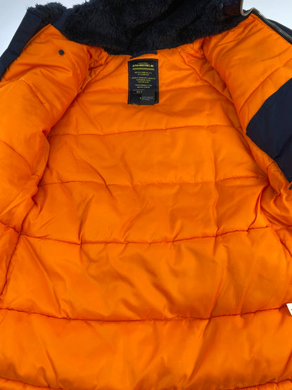 【中古品】【メンズ】 ALPHA INDUSTRIES アルファ インダストリーズ N-3B FLIGHT JACKET MIL A-37920 N-3B フライトジャケット アウター 145-260211-kk-37-min サイズ：S カラー：ネイビー 万代Net店
