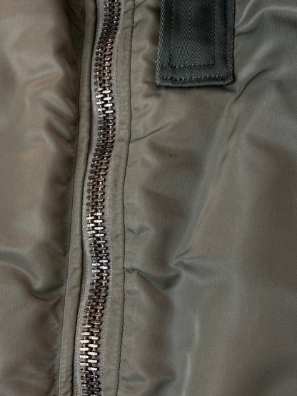 【中古品】【メンズ】 ALPHA INDUSTRIES TYPE B-15D FLIGHT JACKET MIL-J-6251A アルファインダストリーズ フライトジャケット アウター 145-260210-yn-23-min サイズ：38 カラー：オリーブグリーン 万代Net店