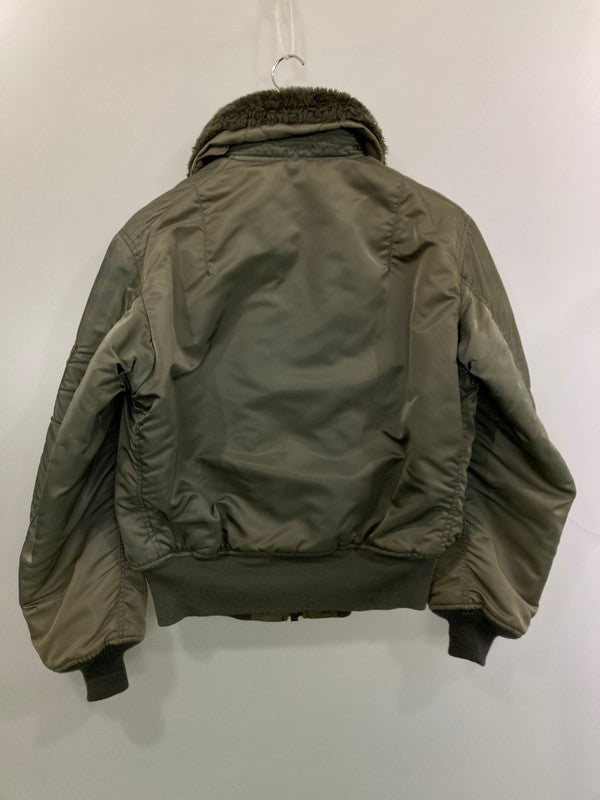 【中古品】【メンズ】 ALPHA INDUSTRIES TYPE B-15D FLIGHT JACKET MIL-J-6251A アルファインダストリーズ フライトジャケット アウター 145-260210-yn-23-min サイズ：38 カラー：オリーブグリーン 万代Net店