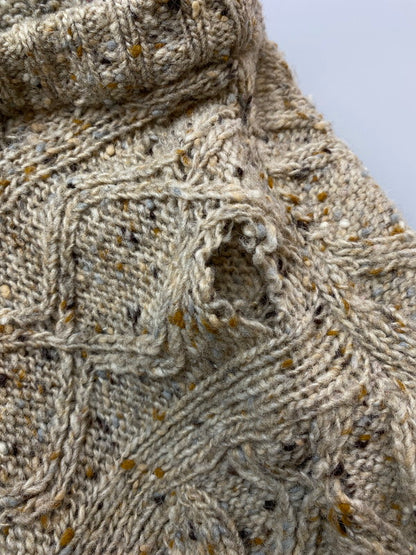 【現状渡し品】【メンズ】 WOOLRICH ウールリッチ 70S WOOL KNIT SWEATER ウールニットセーター 146-260320-zi-17-min サイズ：44 カラー：ベージュ系 万代Net店