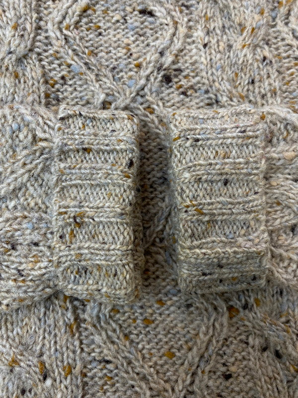【現状渡し品】【メンズ】 WOOLRICH ウールリッチ 70S WOOL KNIT SWEATER ウールニットセーター 146-260320-zi-17-min サイズ：44 カラー：ベージュ系 万代Net店