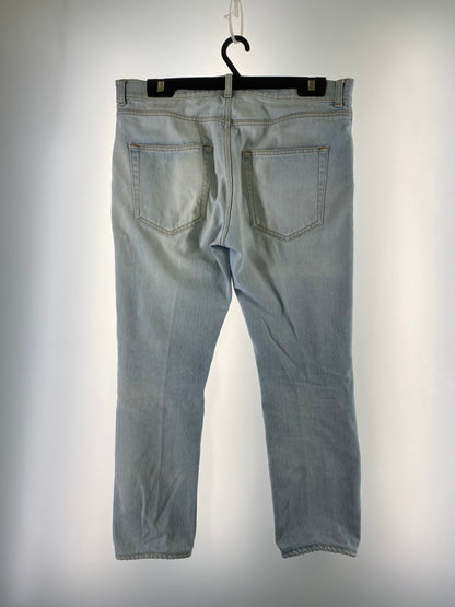 【中古品】【メンズ】 SAINT LAURENT サンローラン SKNNY DENIM PANTS 494361 スキニー デニムパンツ ボトムス 152-260215-SH-17-min サイズ：32 万代Net店