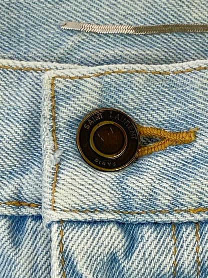 【中古品】【メンズ】 SAINT LAURENT サンローラン SKNNY DENIM PANTS 494361 スキニー デニムパンツ ボトムス 152-260215-SH-17-min サイズ：32 万代Net店