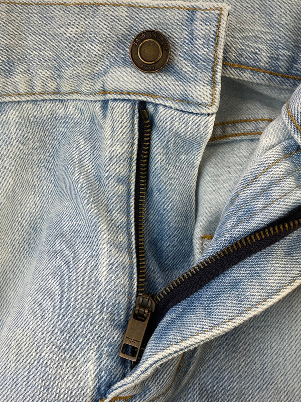 【中古品】【メンズ】 SAINT LAURENT サンローラン SKNNY DENIM PANTS 494361 スキニー デニムパンツ ボトムス 152-260215-SH-17-min サイズ：32 万代Net店
