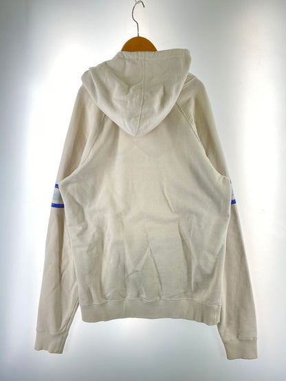 【中古品】【メンズ】 SAINT LAURENT サンローラン BABYLONE HOODIE バビロンフーディー トップス パーカー 141-260215-SH-02-min サイズ：L カラー：ホワイト系 万代Net店