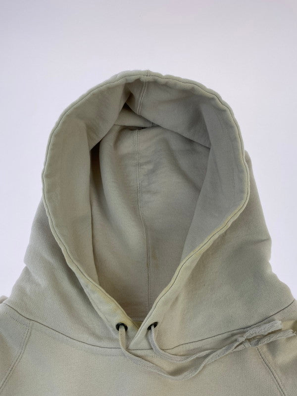 【中古品】【メンズ】 SAINT LAURENT サンローラン BABYLONE HOODIE バビロンフーディー トップス パーカー 141-260215-SH-02-min サイズ：L カラー：ホワイト系 万代Net店