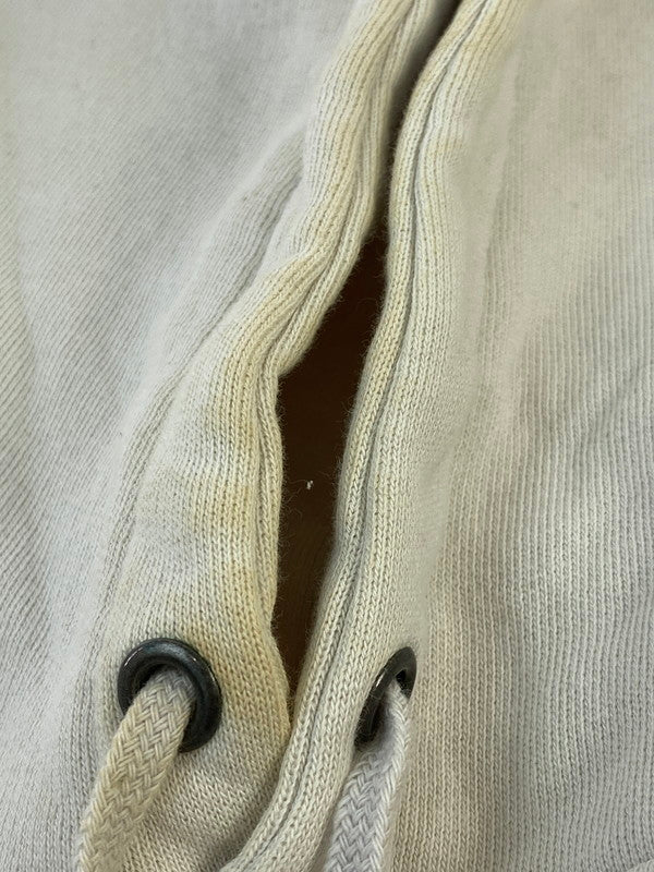 【中古品】【メンズ】 SAINT LAURENT サンローラン BABYLONE HOODIE バビロンフーディー トップス パーカー 141-260215-SH-02-min サイズ：L カラー：ホワイト系 万代Net店