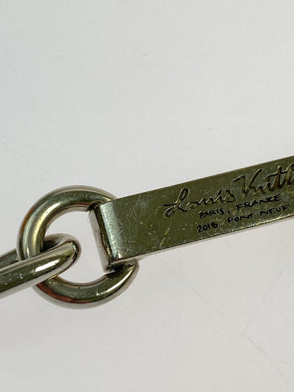 【中古品】【メンズ】 LOUIS VUITTON ルイ・ヴィトン ブラスレ LVステープル エディション ブレスレット M68342 アクセサリー 179-260211-kk-14-min カラー：SILVER 万代Net店