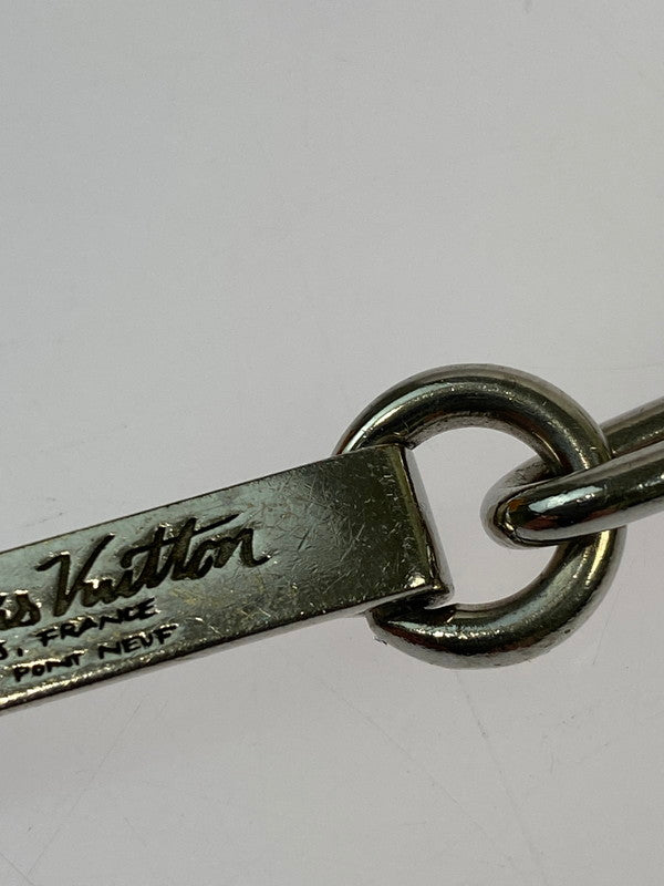 【中古品】【メンズ】 LOUIS VUITTON ルイ・ヴィトン ブラスレ LVステープル エディション ブレスレット M68342 アクセサリー 179-260211-kk-14-min カラー：SILVER 万代Net店