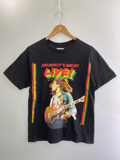 【中古品】【メンズ】 THE GUILTY PARTIES ザ・ギルティー・パーティーズ × BOB MARLEY ボブ・マーリー 23SS AND WAILERS LIVE SS TEE 半袖 ライヴ Tシャツ メンズ トップス 142-260311-em-19-min サイズ：M カラー：ブラック 万代Net店