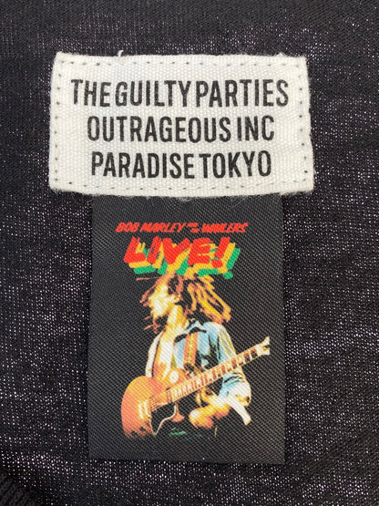 【中古品】【メンズ】 THE GUILTY PARTIES ザ・ギルティー・パーティーズ × BOB MARLEY ボブ・マーリー 23SS AND WAILERS LIVE SS TEE 半袖 ライヴ Tシャツ メンズ トップス 142-260311-em-19-min サイズ：M カラー：ブラック 万代Net店