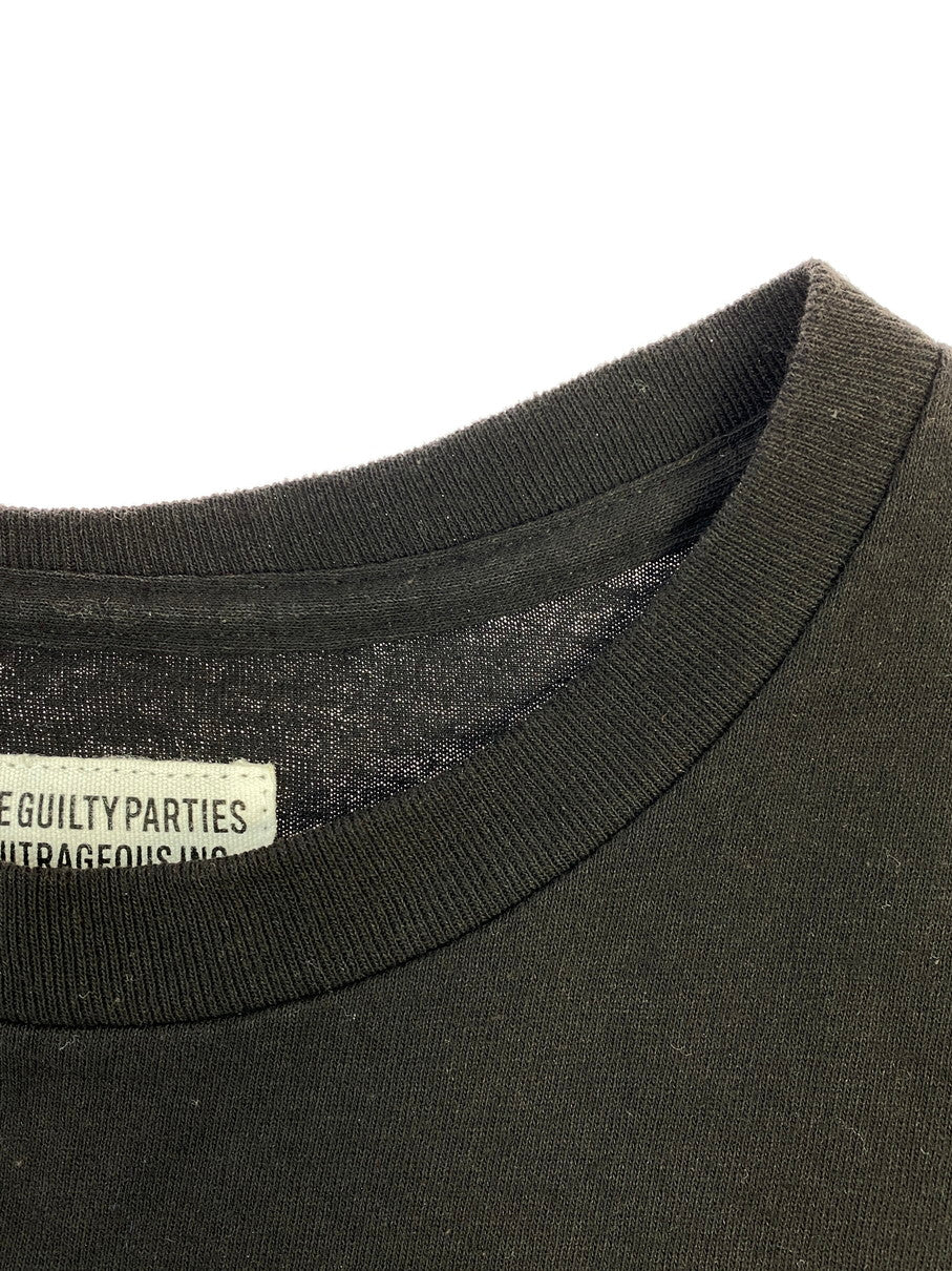 【中古品】【メンズ】 THE GUILTY PARTIES ザ・ギルティー・パーティーズ × BOB MARLEY ボブ・マーリー 23SS AND WAILERS LIVE SS TEE 半袖 ライヴ Tシャツ メンズ トップス 142-260311-em-19-min サイズ：M カラー：ブラック 万代Net店