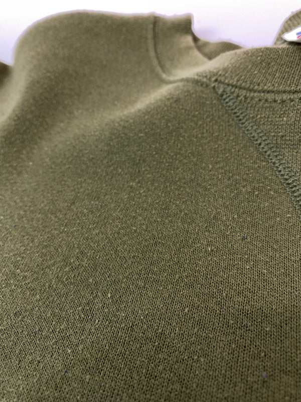 【現状渡し品】【メンズ】 SOFFE ソフィー 90's USMC PRINT CREW SWEAT 90年代 プリント クルー スウェットシャツ トレーナー トップス 146-260715-yn-12-min サイズ：M カラー：オリーブ 万代Net店