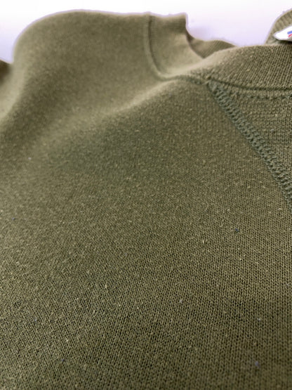 【現状渡し品】【メンズ】 SOFFE ソフィー 90's USMC PRINT CREW SWEAT 90年代 プリント クルー スウェットシャツ トレーナー トップス 146-260715-yn-12-min サイズ：M カラー：オリーブ 万代Net店